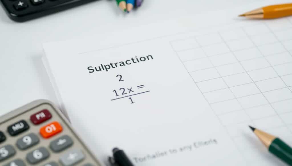 Excel Arbeitsblätter Subtraktion