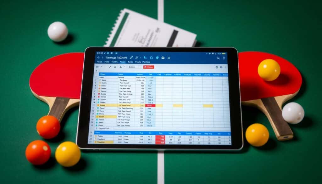 Excel-Vorlage Turniermanagement