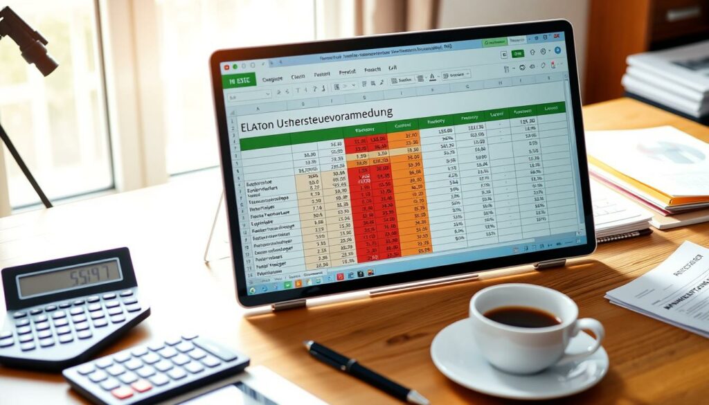 Excel als Tool für Umsatzsteuervoranmeldung