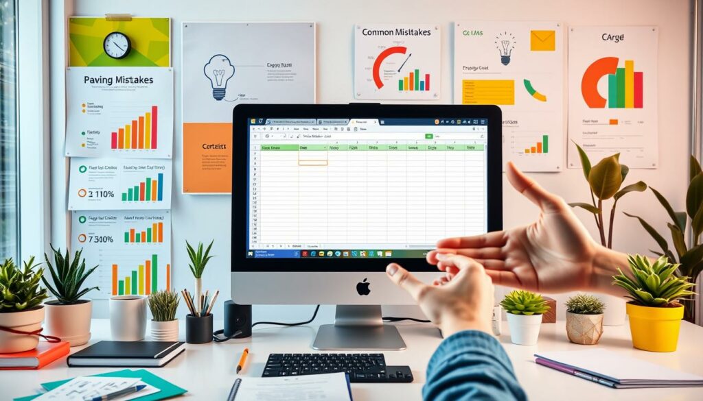 Fehlervermeidung Excel-Vorlage
