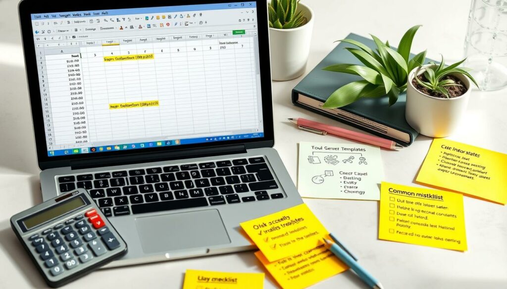 Fehlervermeidung in Excel Vorlagen
