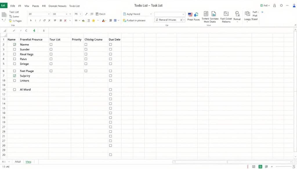 Grundlagen der Excel To-Do-Liste