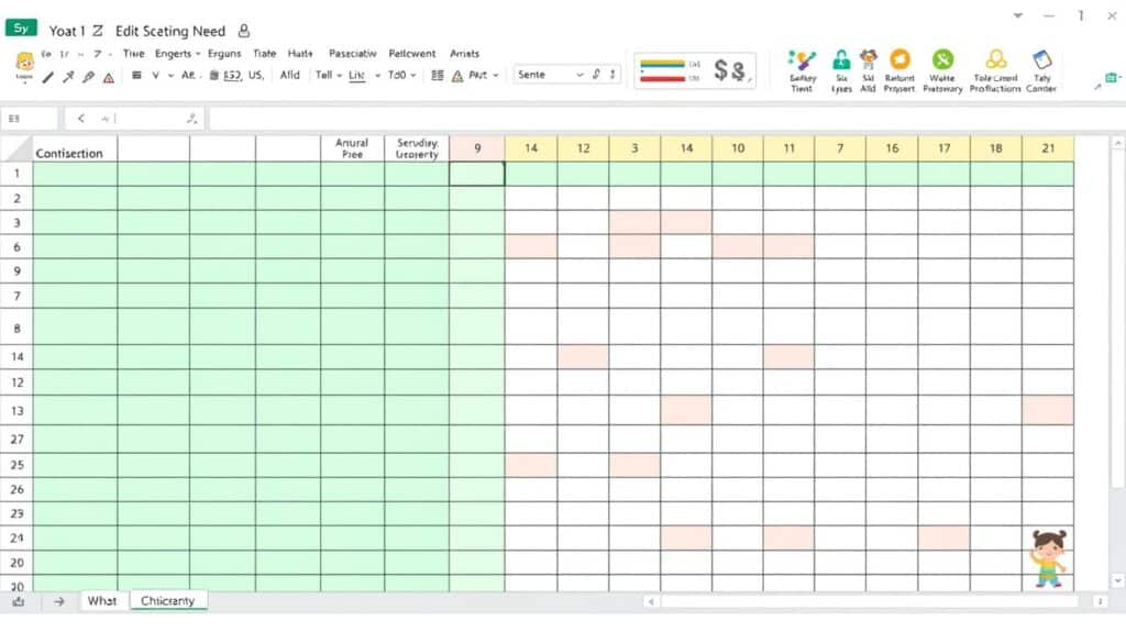 Kita Dienstplan Excel Vorlage