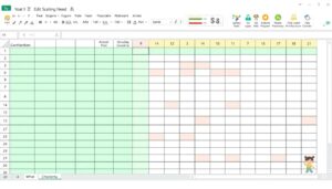 Kita Dienstplan Excel Vorlage