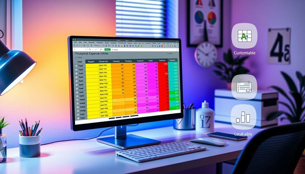 Personalisierung der Excel Vorlage