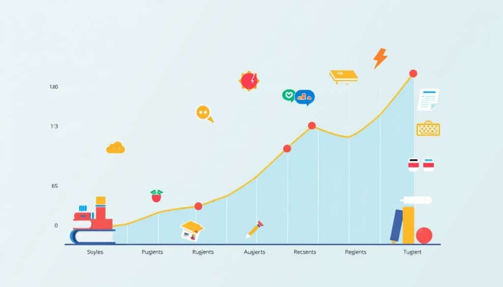 Visualisierung von Lernfortschritten