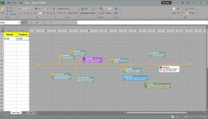 Zeitstrahl Excel Vorlage