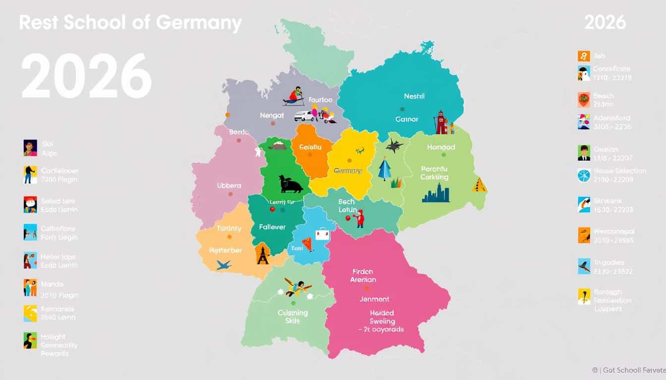 Wann sind die Sommerferien 2026? Alle Termine für alle 16 Bundesländer 2 Regionale Ferienunterschiede 2026