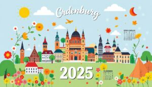 Schulferien Kalender 2025 Brandenburg Excel Vorlage