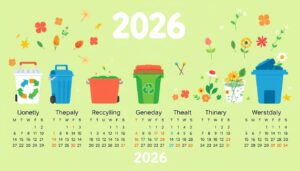 Abfallkalender 2026 Excel Vorlage hier kostenlos downloaden