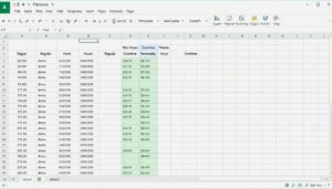 Arbeitszeiterfassung mit Überstunden Excel Vorlage hier kostenlos downloaden