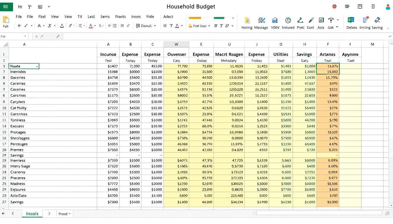 Ausgaben Excel Vorlage hier kostenlos downloaden