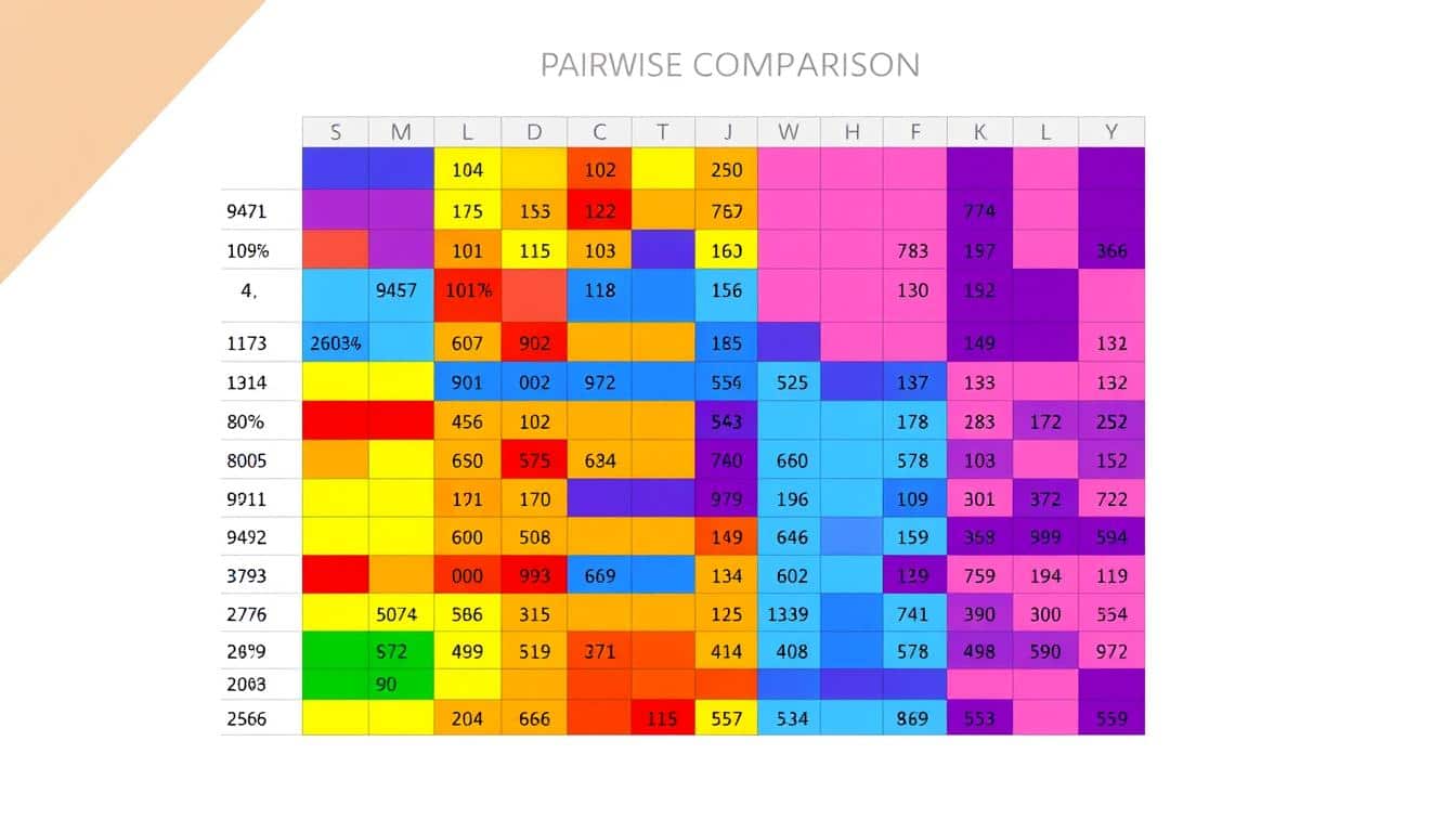 Paarweiser Vergleich Excel Vorlage hier kostenlos downloaden