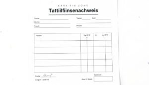 Tätigkeitsnachweis Excel Vorlage hier kostenlos downloaden