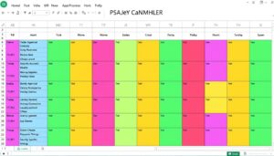 Terminplaner Excel Vorlage hier kostenlos downloaden