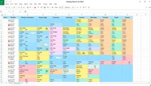 Urlaubsplaner 2026 Excel Vorlage hier kostenlos downloaden