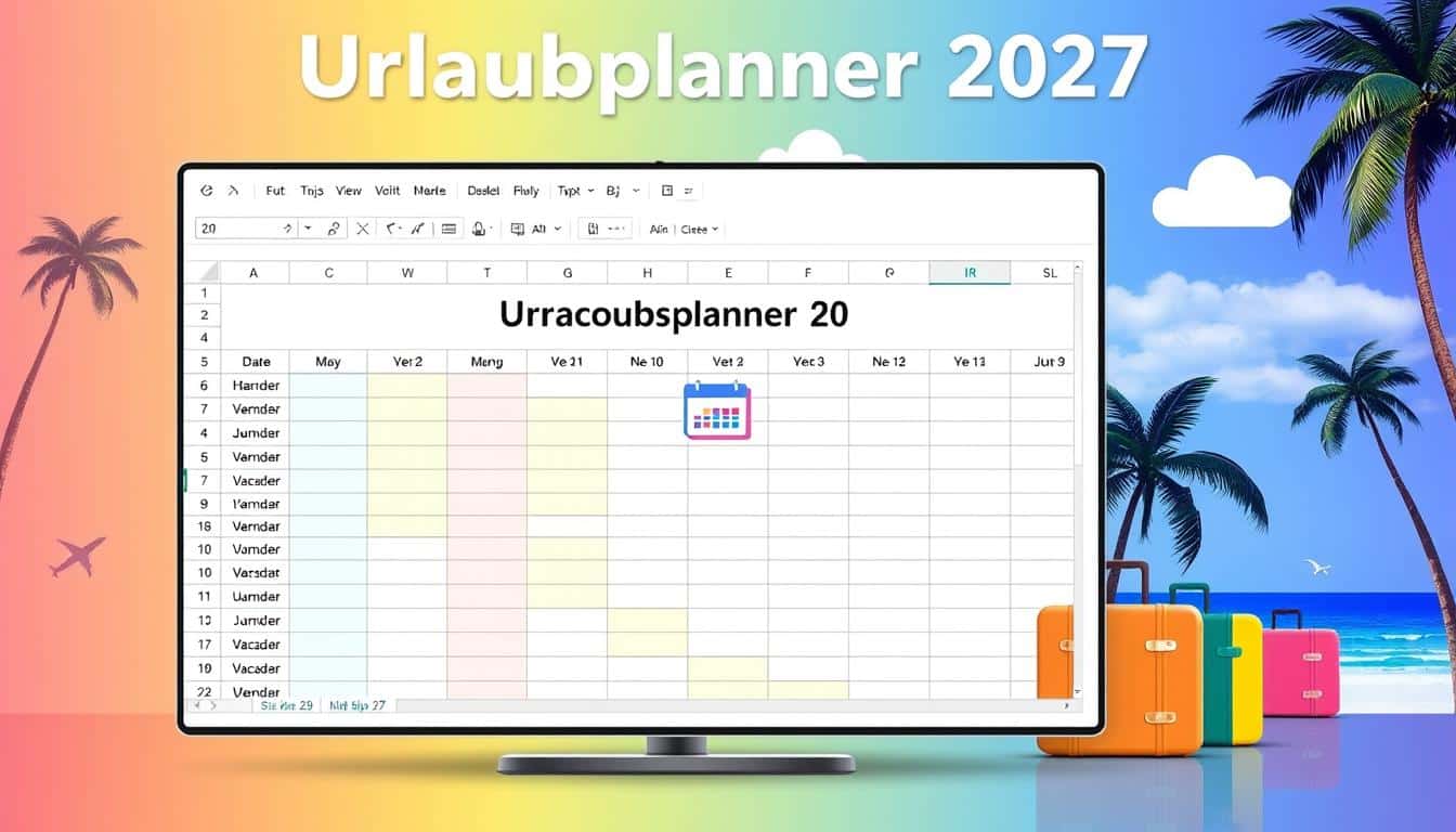 Urlaubsplaner 2027 Excel Vorlage hier kostenlos downloaden