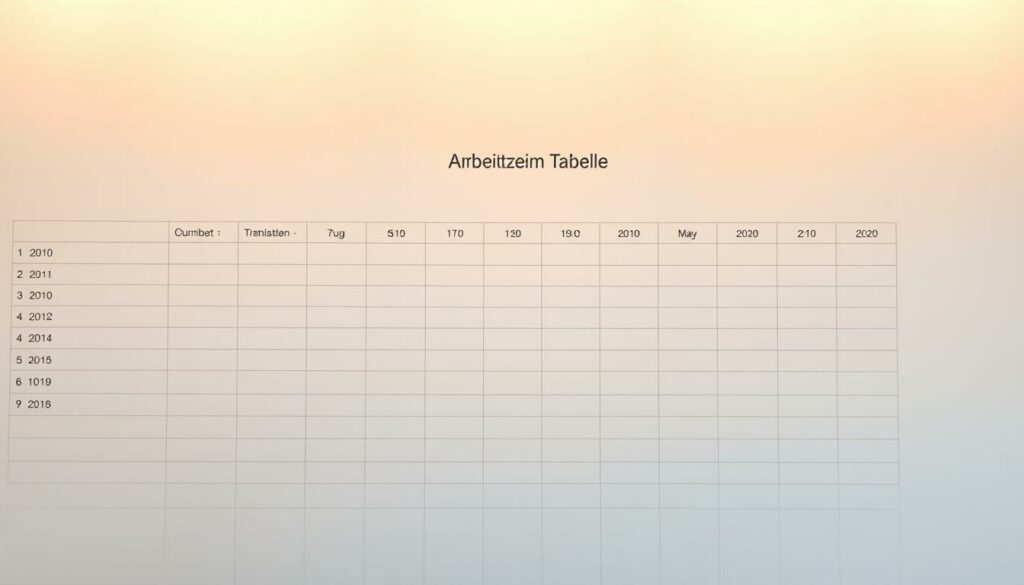 Arbeitszeit Tabelle Excel Vorlage hier kostenlos downloaden
