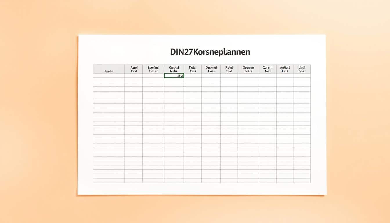 Din 276 Excel Vorlage hier kostenlos downloaden