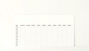 Einfaches monatliches Budget Excel Vorlage hier kostenlos downloaden