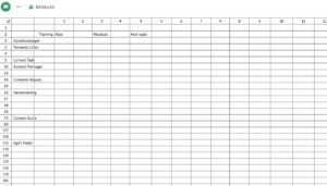 Mitarbeiter Schulungsplan Excel Vorlage hier kostenlos downloaden