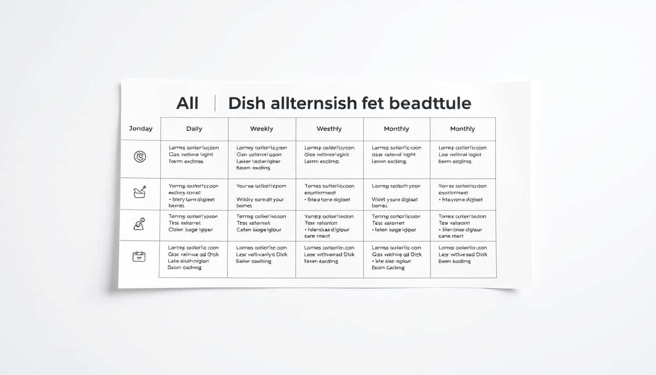 Spülplan Excel Vorlage hier kostenlos downloaden