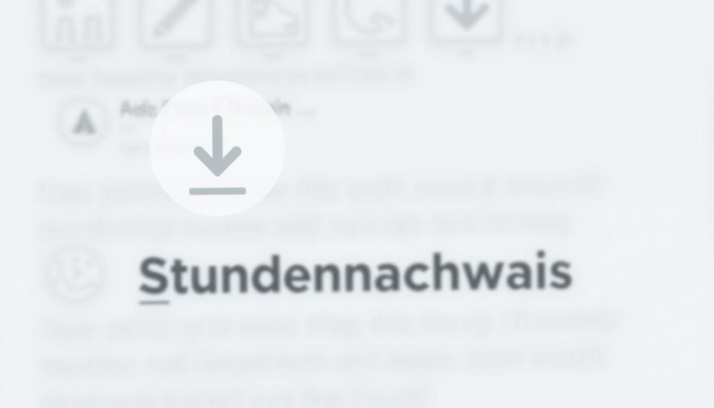 Stundennachweis  Excel Vorlage hier kostenlos downloaden