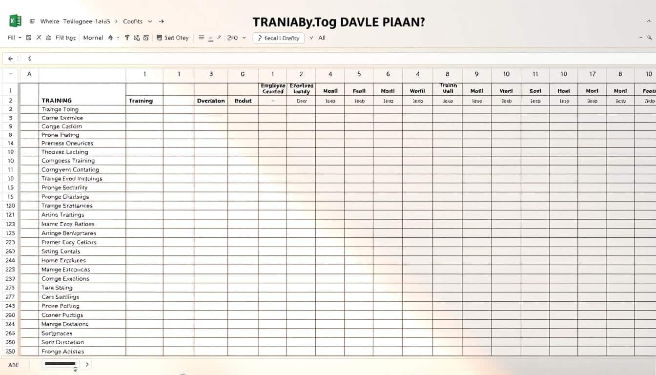 Weiterbildungsplan Excel Vorlage hier kostenlos downloaden