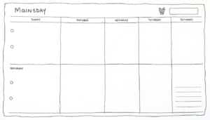 Wochenplaner Excel Vorlage hier kostenlos downloaden