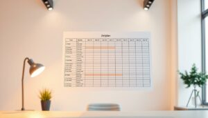 Zeitplan  Excel Vorlage hier kostenlos downloaden