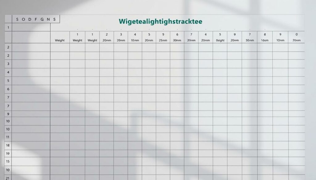 Abnehmtabelle Excel Vorlage hier kostenlos downloaden