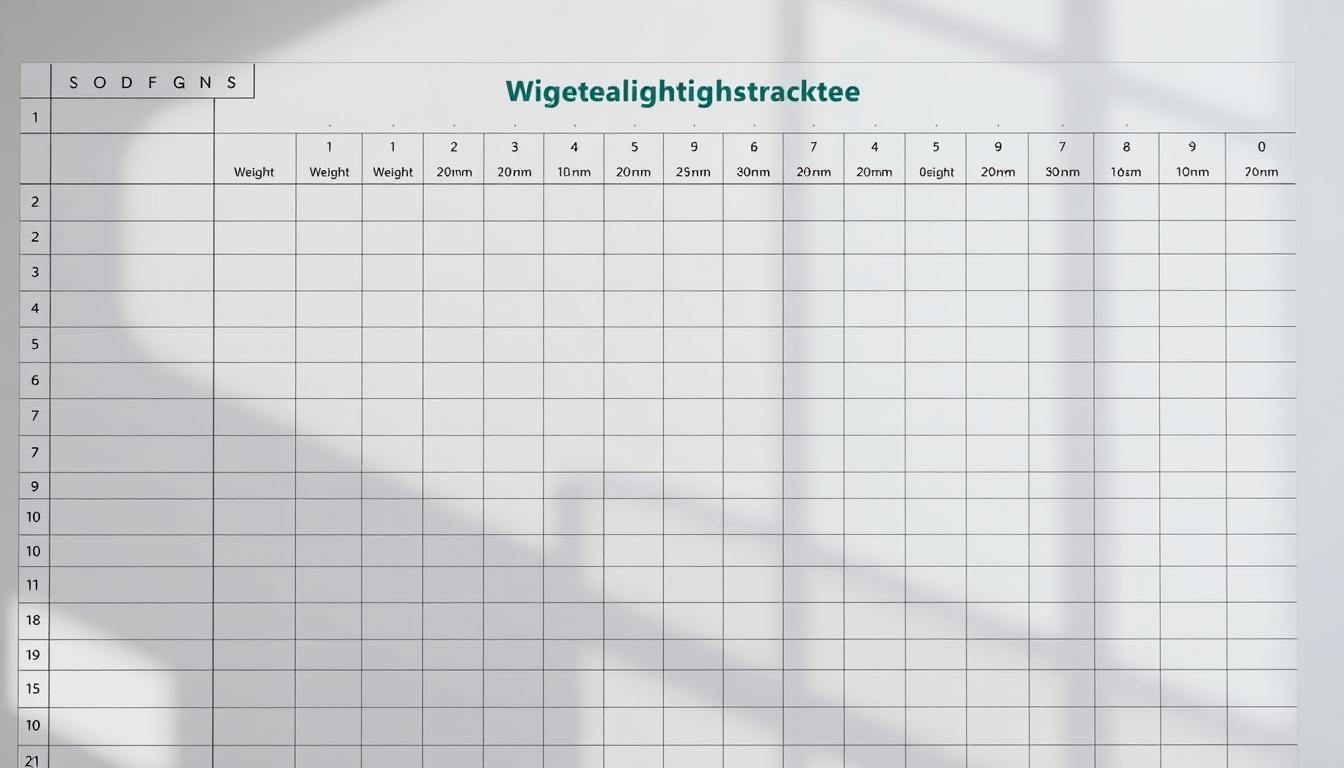 Abnehmtabelle Excel Vorlage hier kostenlos downloaden