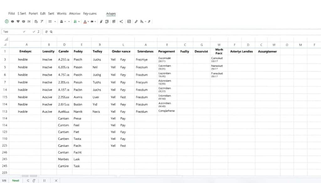 Auslastung Mitarbeiter Excel Vorlage hier kostenlos downloaden
