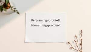 Beratungsprotokoll Excel Vorlage hier kostenlos downloaden