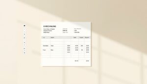 E-Rechnung Excel Vorlage hier kostenlos downloaden