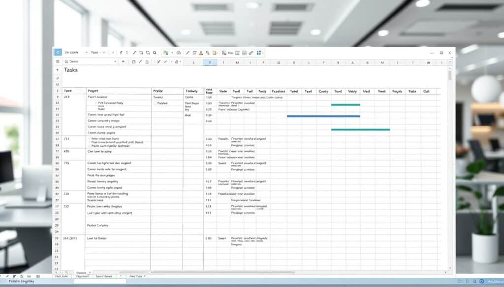 Einfacher Projektplan Excel Vorlage hier kostenlos downloaden