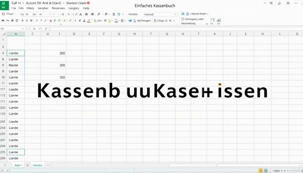 Einfaches Kassenbuch Excel Vorlage hier kostenlos downloaden