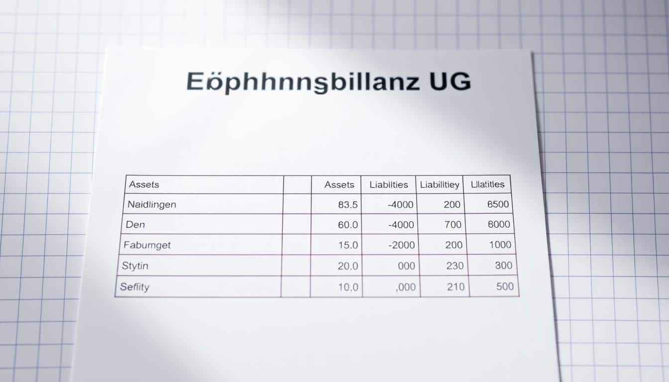 Eröffnungsbilanz UG Excel Vorlage hier kostenlos downloaden