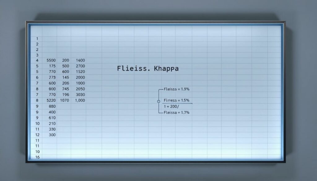 Fleiss Kappa Excel Vorlage hier kostenlos downloaden