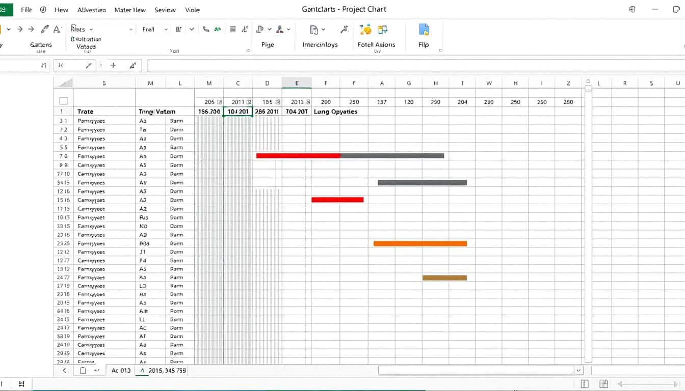 Gantt Projektplan Excel Vorlage hier kostenlos downloaden