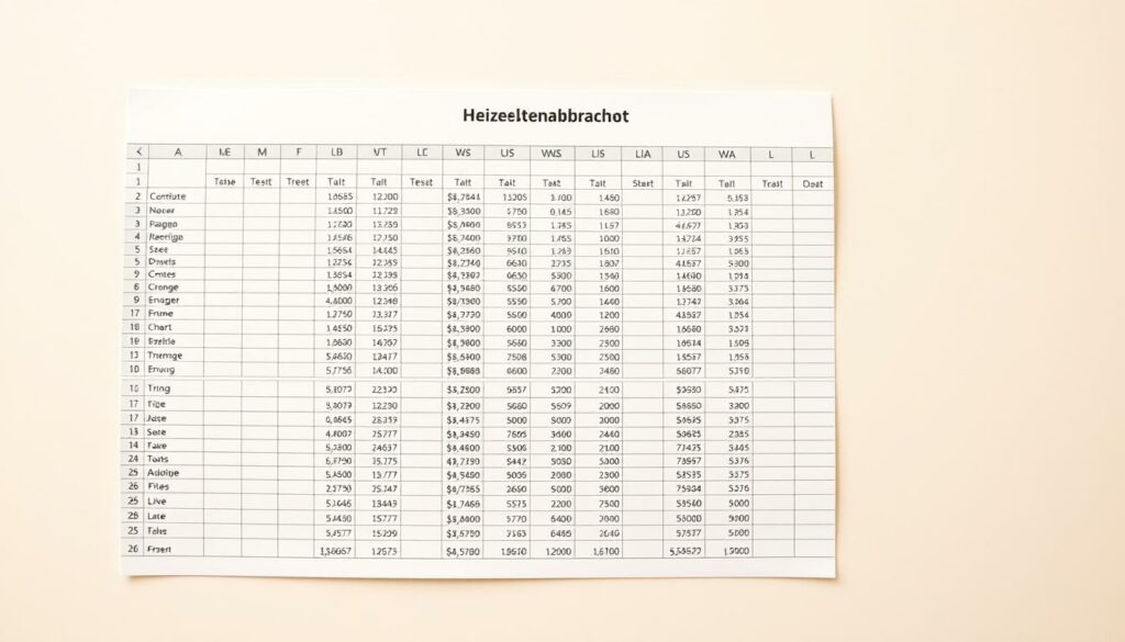 Heizkostenabrechnung Excel Vorlage hier kostenlos downloaden