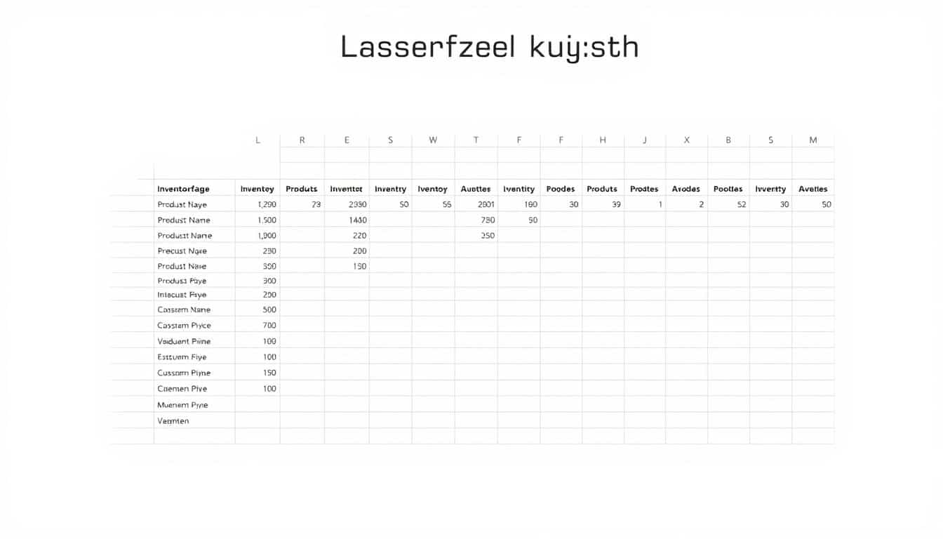 Inventurliste Excel Vorlage hier kostenlos downloaden