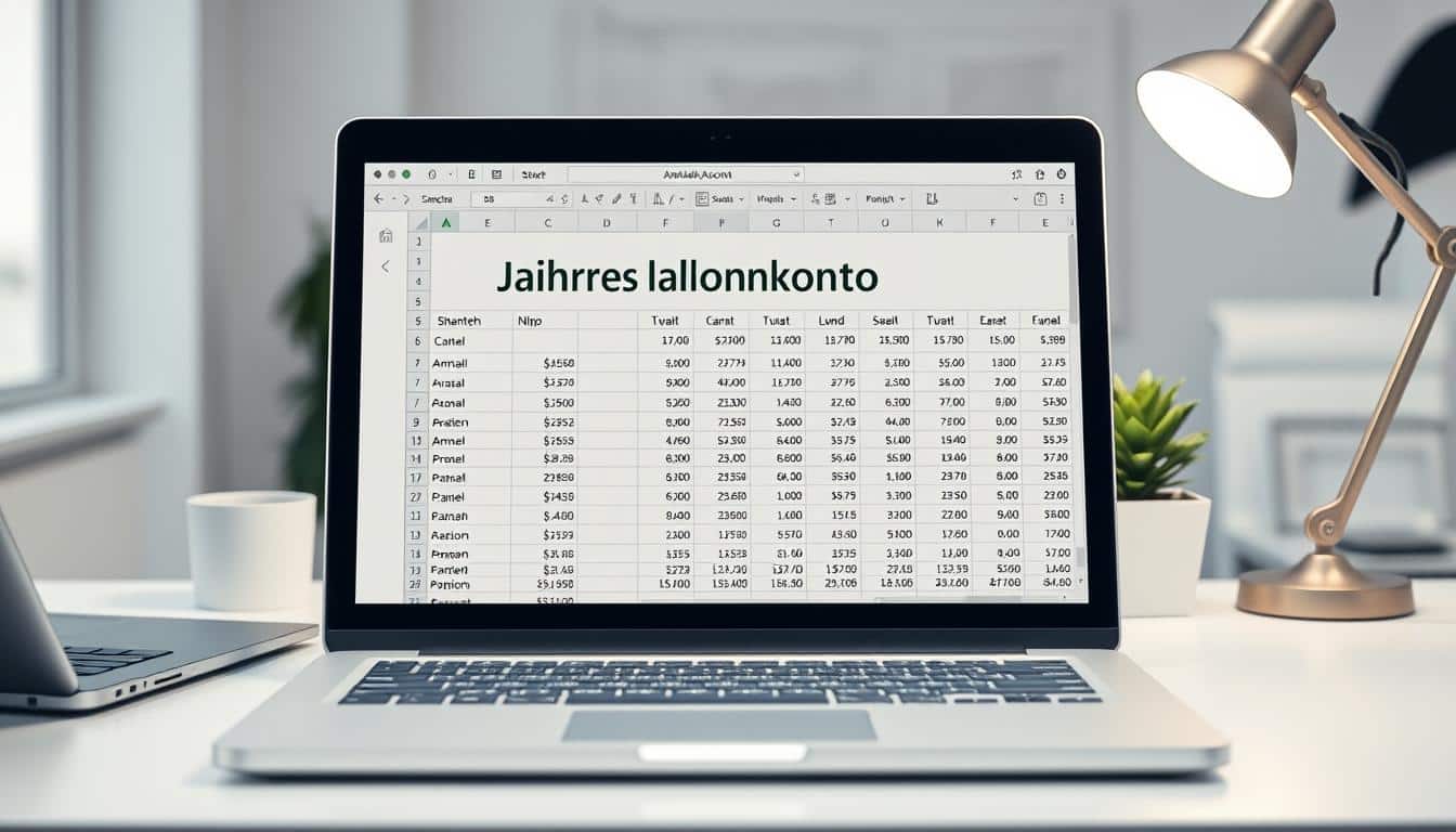 Jahreslohnkonto Excel Vorlage hier kostenlos downloaden