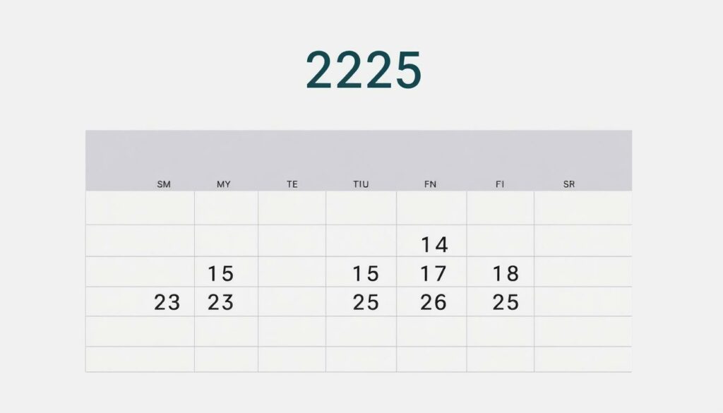 Kalender 2025 Excel Vorlage hier kostenlos downloaden