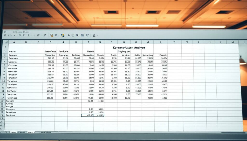 Kosten Nutzen Analyse Excel Vorlage hier kostenlos downloaden