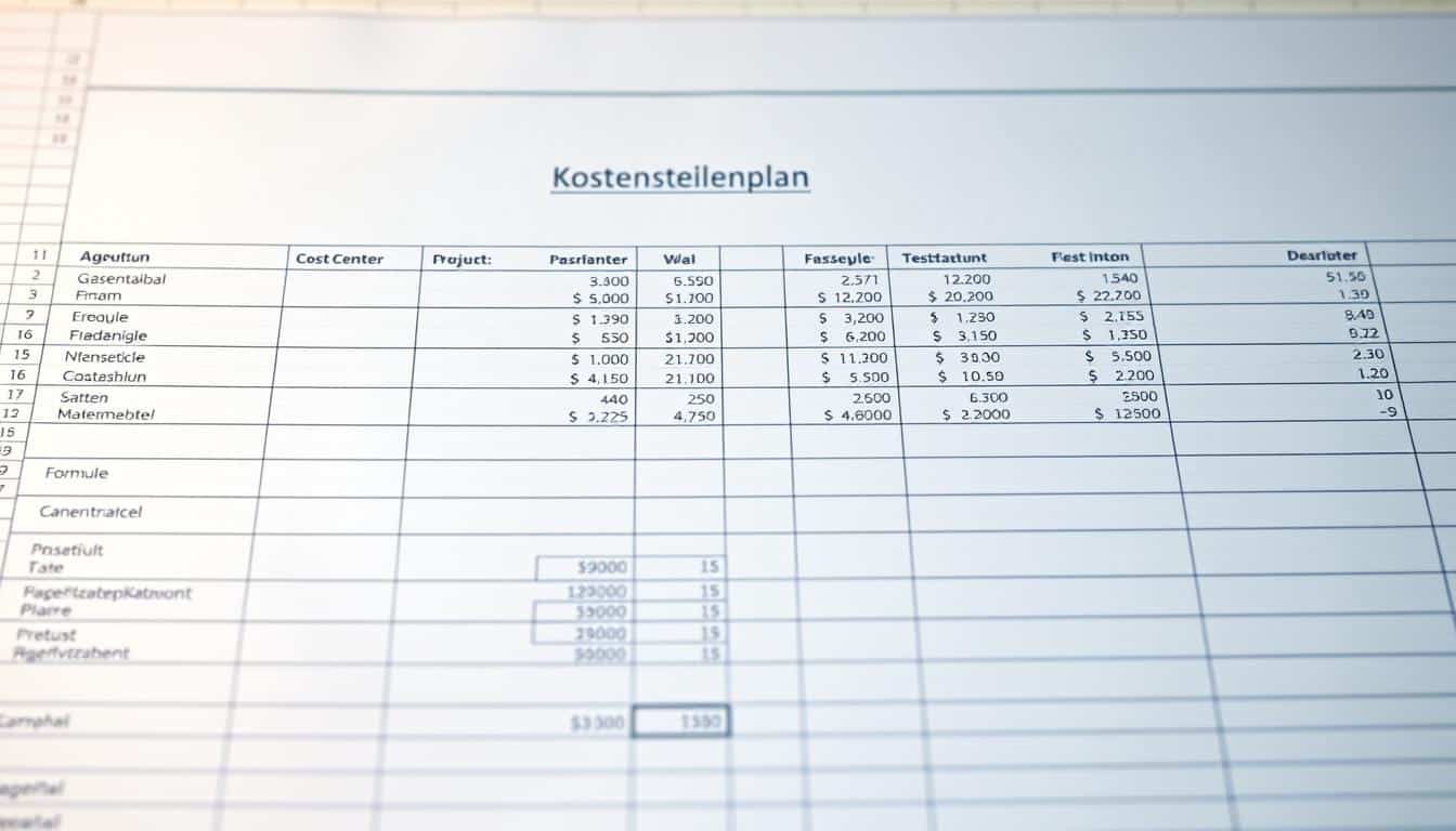 Kostenstellenplan Excel Vorlage hier kostenlos downloaden