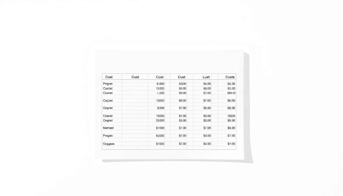 Kostenvergleich Excel Vorlage hier kostenlos downloaden