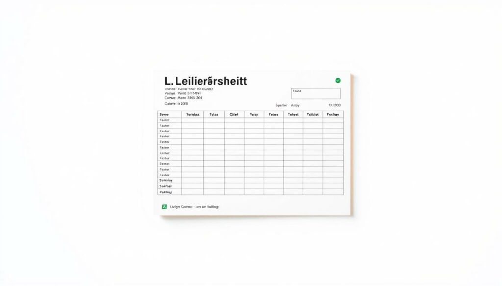 Lieferschein Excel Vorlage hier kostenlos downloaden