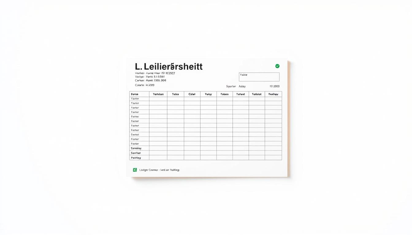 Lieferschein Excel Vorlage hier kostenlos downloaden