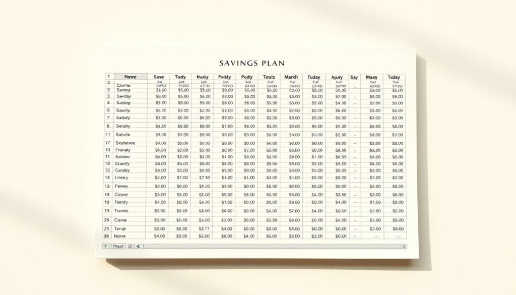 Monatlicher Sparplan Excel Vorlage hier kostenlos downloaden